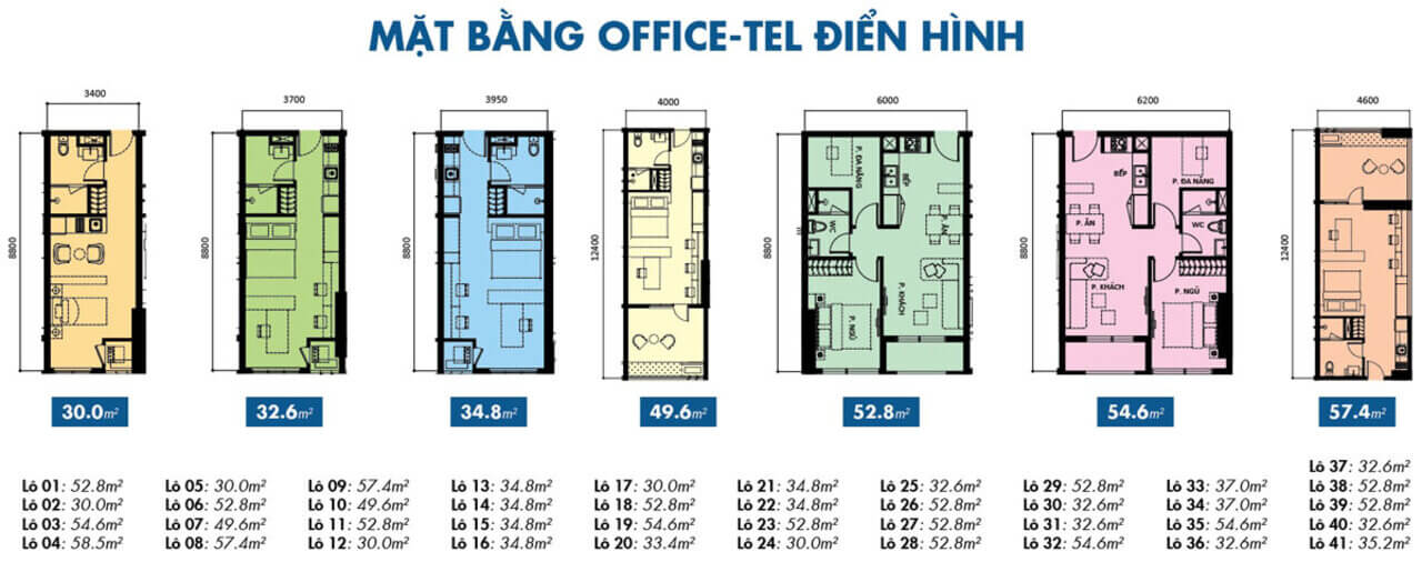 Mặt bằng căn hộ Orchard Parkview