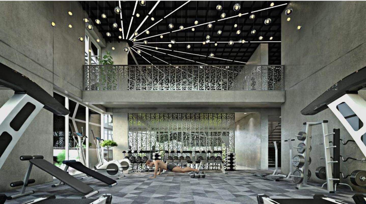 Phòng Gym căn hộ Krista Quận 2