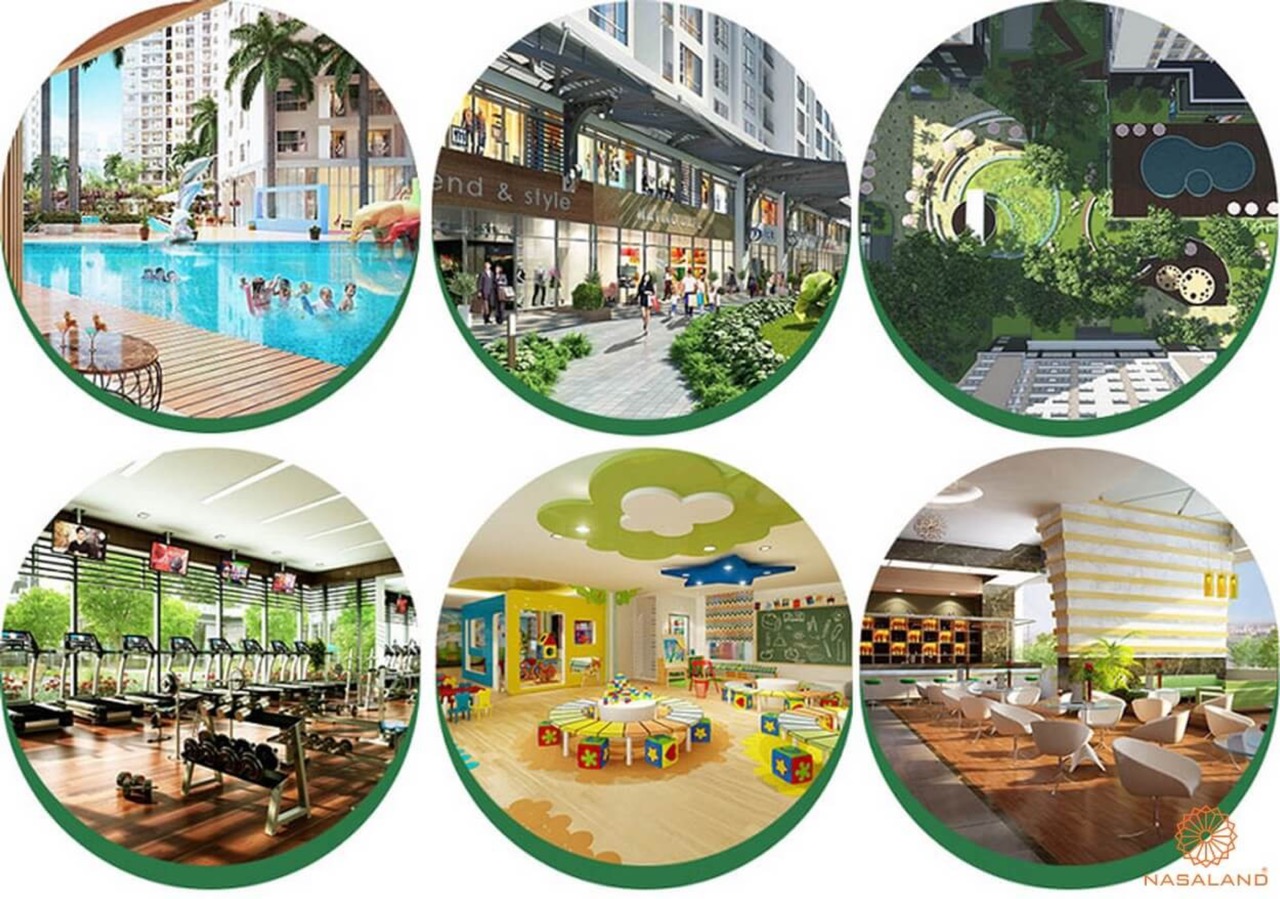 Nhà phố D2Eight Quận 2 được trang bị hệ thống tiện ích nội khu đồng bộ